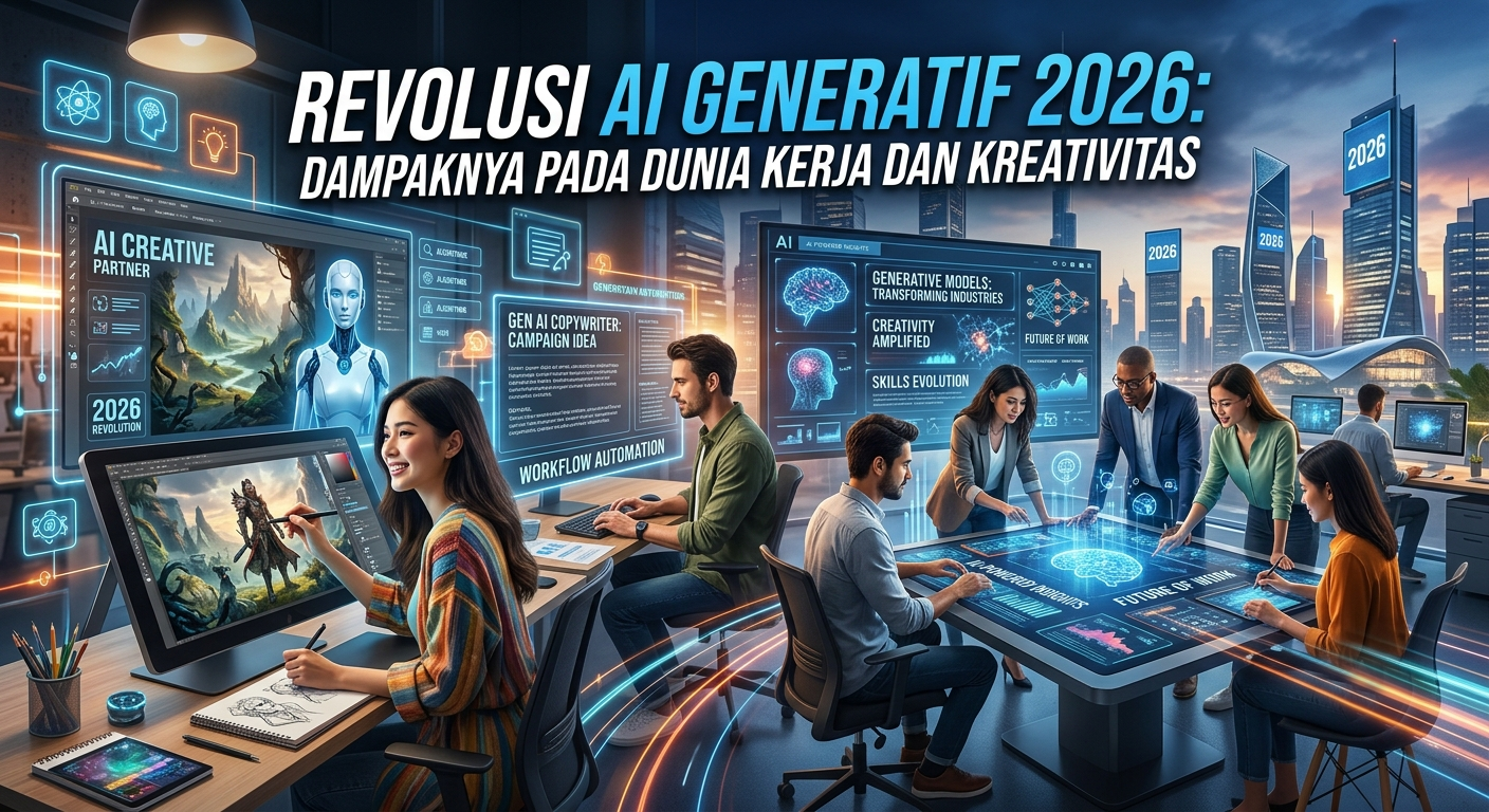 Revolusi AI Generatif 2026: Dampaknya pada Dunia Kerja dan Kreativitas